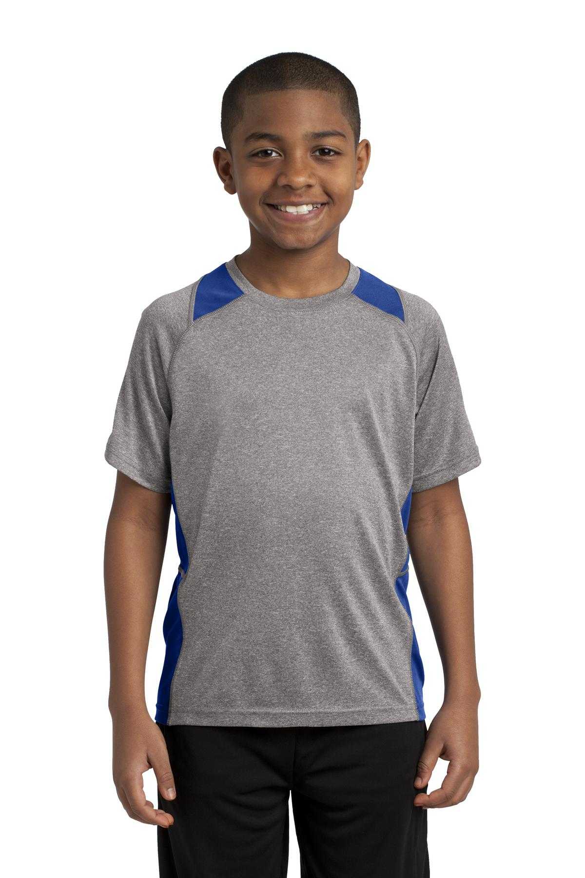 Sport-Tek &#174;  Youth Heather Colorblock Contender &#153;  Tee. YST361