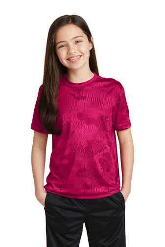 Sport-Tek ®  Youth CamoHex Tee. YST370