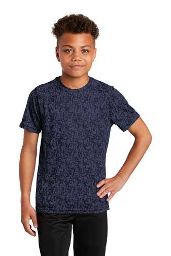 Sport-Tek  &#174;  Youth Digi Camo Tee. YST460