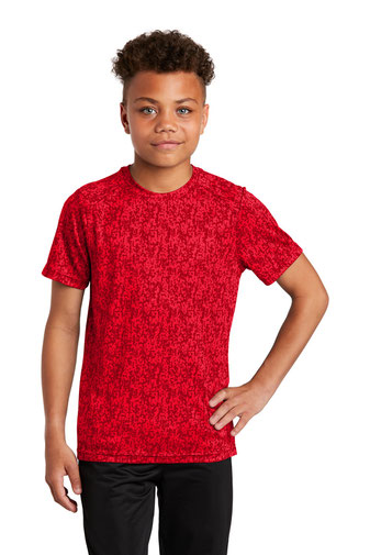 Sport-Tek  &#174;  Youth Digi Camo Tee. YST460