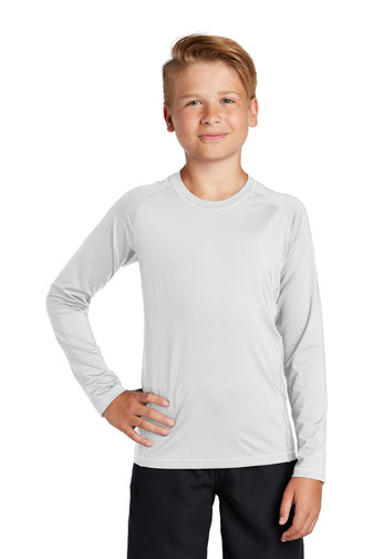 Sport-Tek  &#174;  Youth Long Sleeve Rashguard Tee. YST470LS
