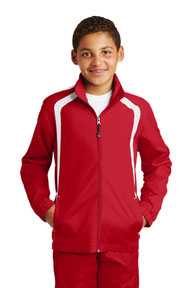 Sport-Tek ®  Youth Colorblock Raglan Jacket. YST60