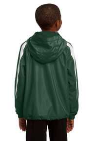 Sport-Tek ®  Youth Fleece-Lined Colorblock Jacket. YST81
