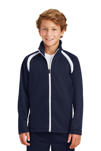 Sport-Tek &#174;  Youth Tricot Track Jacket. YST90
