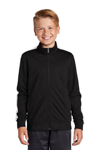 Sport-Tek  ®  Youth Tricot Track Jacket. YST94
