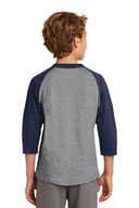 Sport-Tek ®  Youth Colorblock Raglan Jersey.  YT200