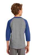 Sport-Tek ®  Youth Colorblock Raglan Jersey.  YT200