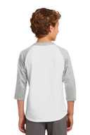 Sport-Tek ®  Youth Colorblock Raglan Jersey.  YT200