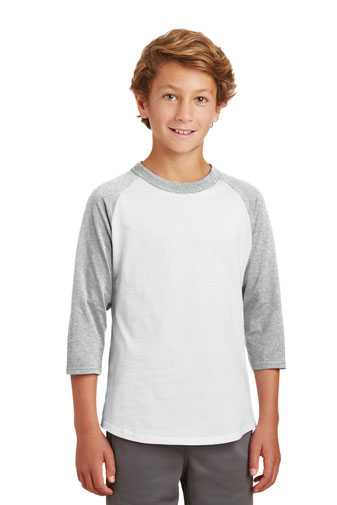 Sport-Tek &#174;  Youth Colorblock Raglan Jersey.  YT200