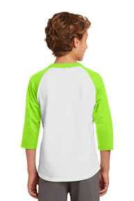 Sport-Tek ®  Youth Colorblock Raglan Jersey.  YT200