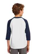 Sport-Tek ®  Youth Colorblock Raglan Jersey.  YT200
