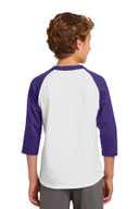 Sport-Tek ®  Youth Colorblock Raglan Jersey.  YT200