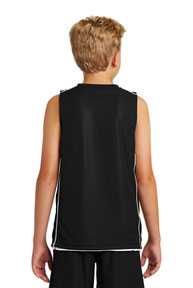 Sport-Tek ®  Youth PosiCharge ®  Mesh Reversible Sleeveless Tee. YT555