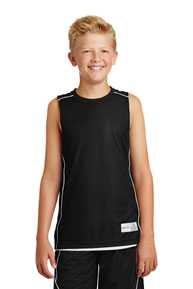 Sport-Tek ®  Youth PosiCharge ®  Mesh Reversible Sleeveless Tee. YT555