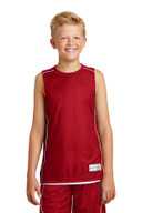 Sport-Tek ®  Youth PosiCharge ®  Mesh Reversible Sleeveless Tee. YT555