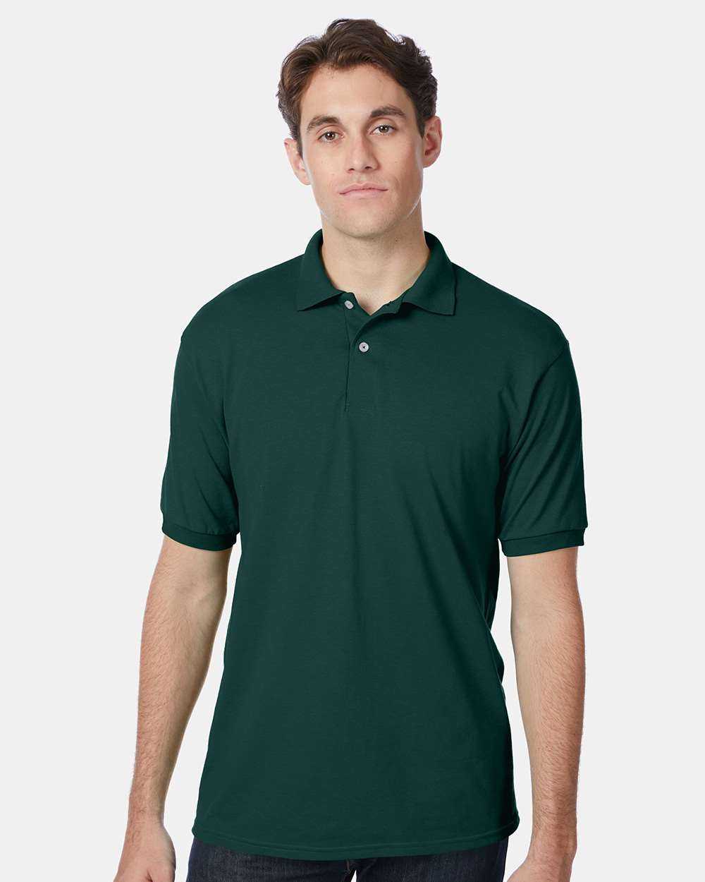 Hanes Ecosmart® Jersey Polo 054X