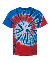 Multi-Color Tie-Dyed T-Shirt