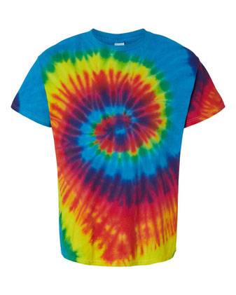 Colortone Multi-Color Tie-Dyed T-Shirt 1000C