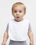 Infant Contrast Trim Terry Bib