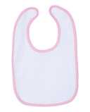 Infant Contrast Trim Premium Jersey Bib
