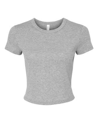 BELLA + CANVAS Women's Micro Rib Baby Tee 1010C