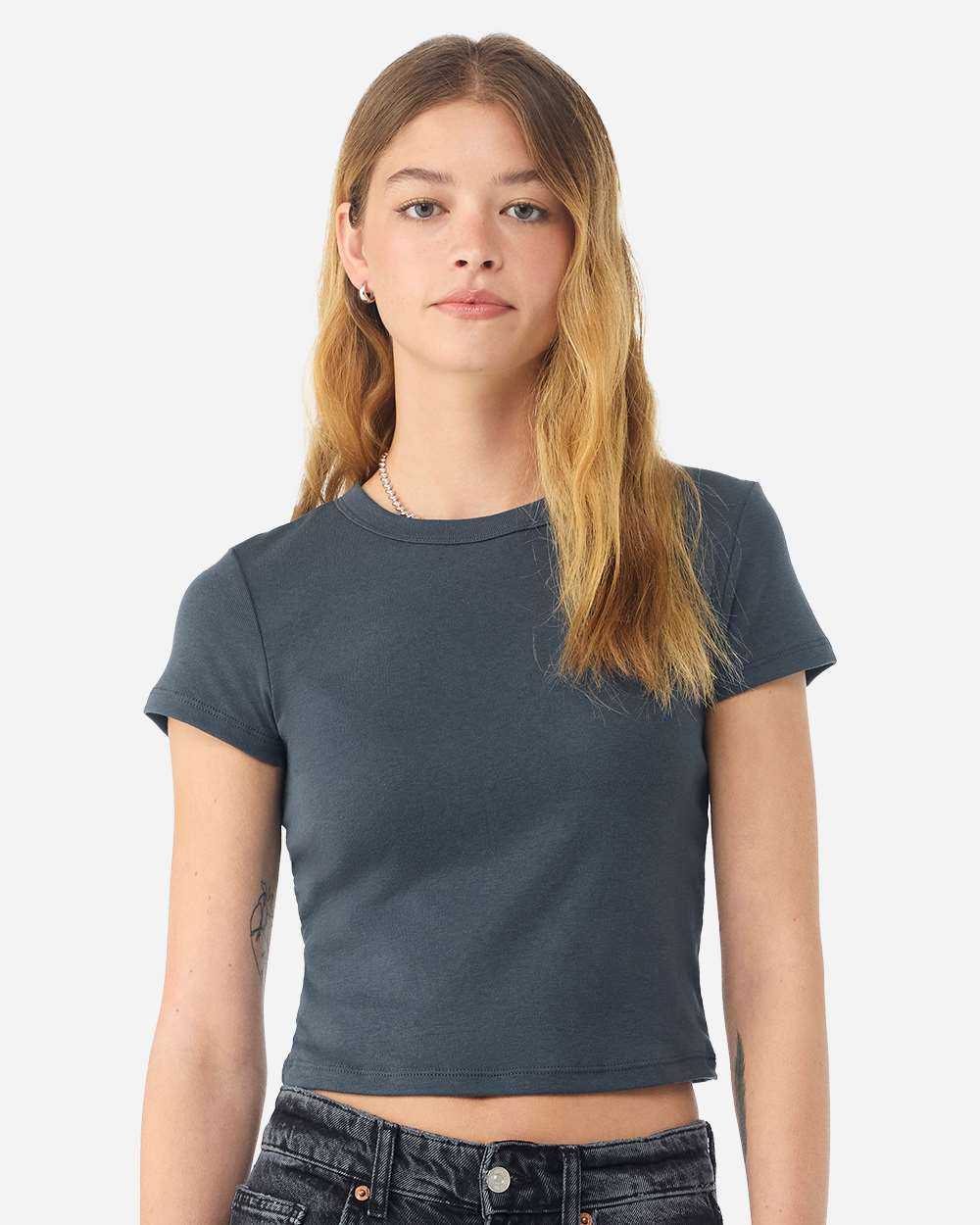 BELLA + CANVAS Women's Micro Rib Baby Tee 1010C