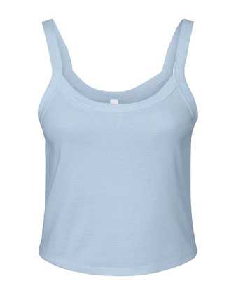 BELLA + CANVAS Women's Micro Rib Spaghetti Strap Tank 1012C