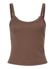 Women's Micro Rib Spaghetti Strap Tank