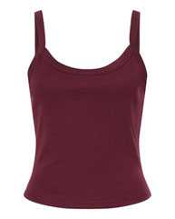 Women's Micro Rib Spaghetti Strap Tank