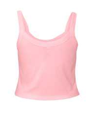Women's Micro Rib Spaghetti Strap Tank