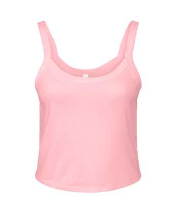 BELLA + CANVAS Women's Micro Rib Spaghetti Strap Tank 1012C