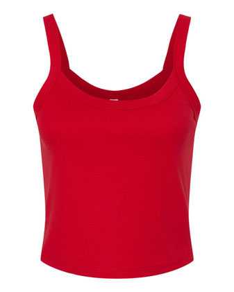 BELLA + CANVAS Women's Micro Rib Spaghetti Strap Tank 1012C