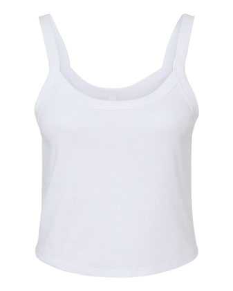 BELLA + CANVAS Women's Micro Rib Spaghetti Strap Tank 1012C