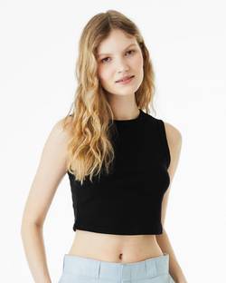 BELLA + CANVAS Women's Micro Rib Muscle Crop Tank 1013C BELLA + CANVAS Women's Micro Rib Muscle Crop Tank 1013C