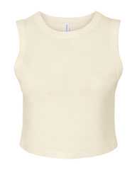 Women's Micro Rib Muscle Crop Tank