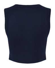 Women's Micro Rib Muscle Crop Tank