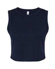 Women's Micro Rib Muscle Crop Tank