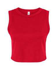 Women's Micro Rib Muscle Crop Tank
