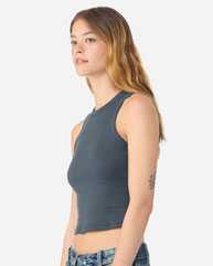 Women's Micro Rib Racer Tank