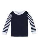 Infant Baby Rib Pajama Long Sleeve Top