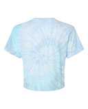 Colortone Women's Tie-Dyed Crop T-Shirt 1050C