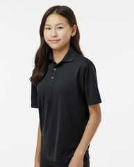 Youth Saratoga Performance Mini Mesh Polo