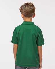 Youth Saratoga Performance Mini Mesh Polo