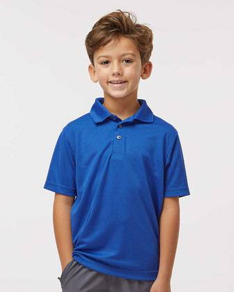 Paragon Youth Saratoga Performance Mini Mesh Polo 108Y