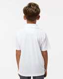 Youth Saratoga Performance Mini Mesh Polo
