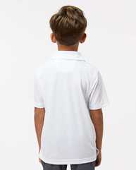 Youth Saratoga Performance Mini Mesh Polo