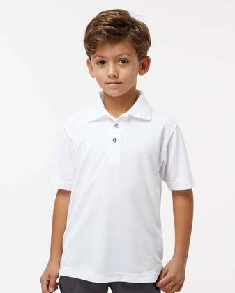 Paragon Youth Saratoga Performance Mini Mesh Polo 108Y