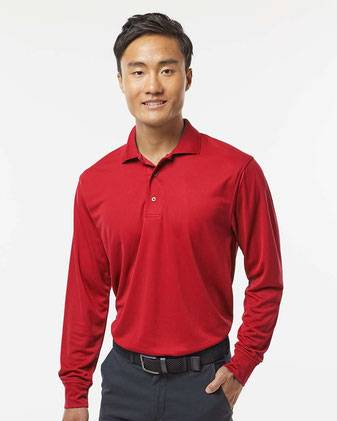 Paragon Prescott Long Sleeve Polo 110Pa
