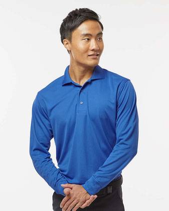 Paragon Prescott Long Sleeve Polo 110Pa