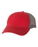 Garment-Washed Trucker Cap